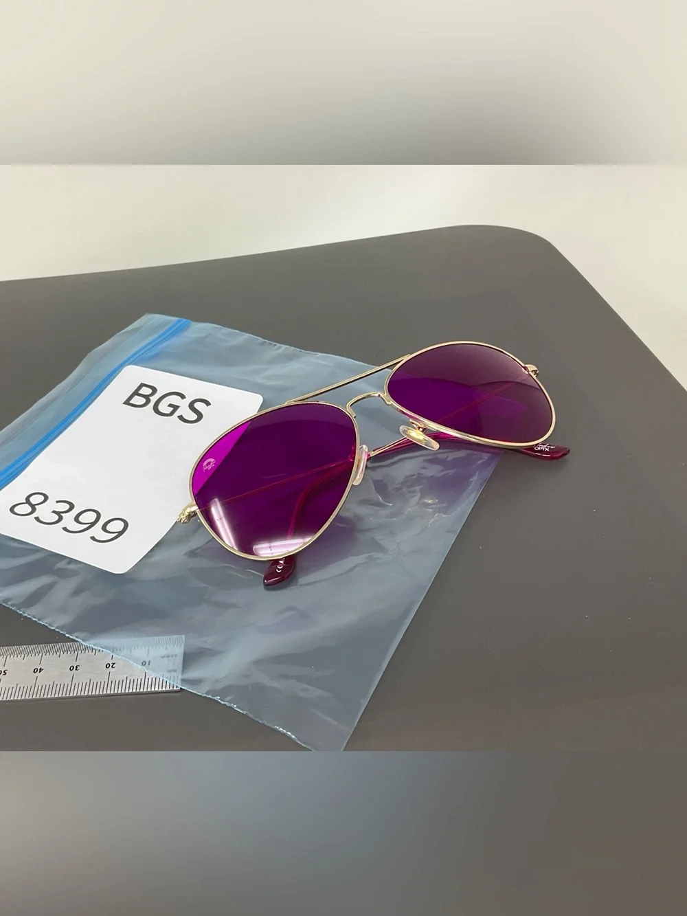 Rainbow Optx awakening Magenta Aviator sunglasses  Mood-Boosting